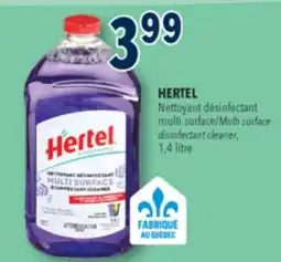 Familiprix HERTEL Multi surface disinfectant cleaner, 1,4 litre offer