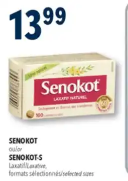 Familiprix SENOKOT selected sizes offer