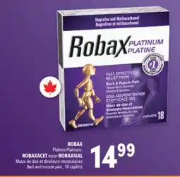 Familiprix ROBAX Back and muscle pain, 18 caplets offer