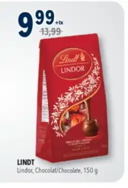 Familiprix LINDT, Lindor, Chocolate, 150 g offer