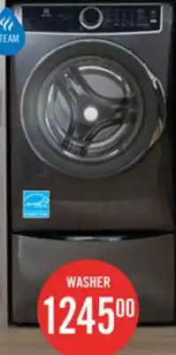 The Brick Electrolux 8 Cu. Ft. Electric Dryer with Steam - Titanium - Stackable - ELFE763CAT offer