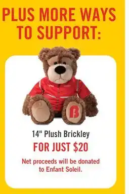 The Brick 14 Plush Brickley offer