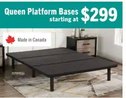 The Brick Julien Beaudoin Zephyr Queen Platform Base offer