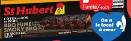 IGA ST-HUBERT FRESH PORK BACK RIBS offer
