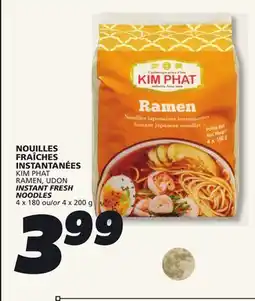 IGA KIM PHAT RAMEN, UDON INSTANT FRESH NOODLES offer