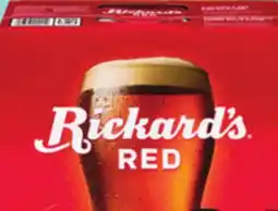 IGA RICKARD'S RED BEER offer