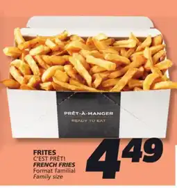 IGA C'EST PRÊT! FRENCH FRIES offer