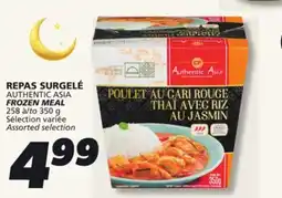 IGA AUTHENTIC ASIA FROZEN MEAL offer