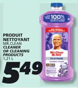 IGA MR.CLEAN CLEANER OR CLEANING PRODUCTS offer