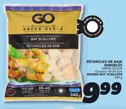IGA GREEN OCEAN FROZEN BAY SCALLOPS offer