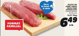 IGA FRESH PORK TENDERLOINS offer