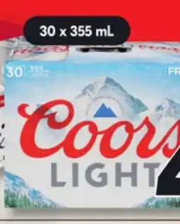 IGA COORS LIGHT BEER offer