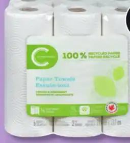 IGA COMPLIMENTS PAPER TOWELS offer
