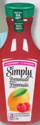 IGA SIMPLY LEMONADE offer