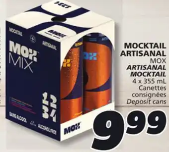 IGA MOX ARTISANAL MOCKTAIL offer
