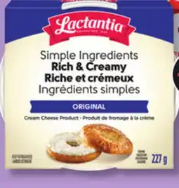 IGA LACTANTIA CREAM CHEESE SPREAD offer