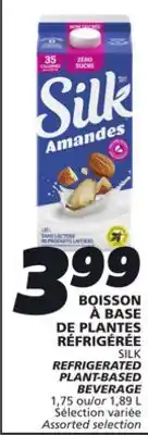 IGA SILK REFRIGERATED PLANT-BASED BEVERAGE offer