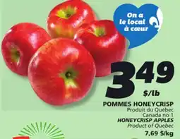 IGA HONEYCRISP APPLES offer