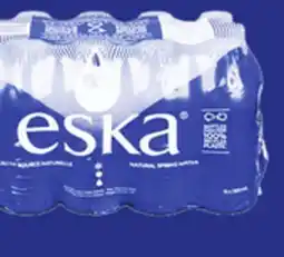 IGA ESKA NATURAL SPRING WATER offer