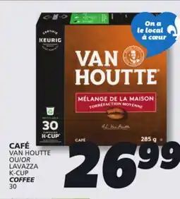 IGA VAN HOUTTE COFFEE offer
