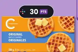 IGA COMPLIMENTS FROZEN WAFFLES offer