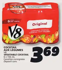 IGA V8 VEGETABLE COCKTAIL offer