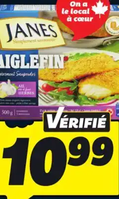 IGA JANES FROZEN BREADED FISH FILLETS offer