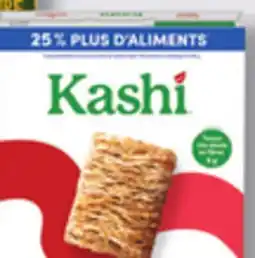 IGA KASHI (349 à 510 g) BARS OR CEREAL offer