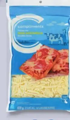 IGA COMPLIMENTS SHREDDED CHEESE offer