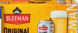 IGA SLEEMAN ORIGINAL DRAUGHT BEER offer