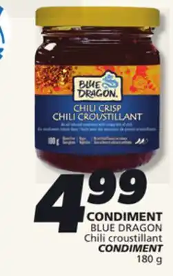 IGA BLUE DRAGON CONDIMENT offer