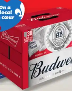 IGA BUDWEISER BEER offer