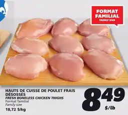 IGA FRESH BONELESS CHICKEN THIGHS offer