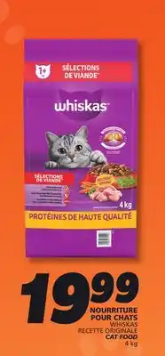 IGA WHISKAS CAT FOOD offer
