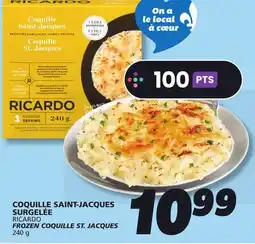 IGA RICARDO FROZEN COQUILLE ST. JACQUES offer