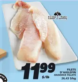 IGA HADDOCK FILLETS offer