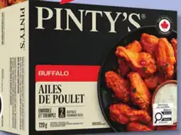 IGA PINTY'S FROZEN CHICKEN WINGS offer