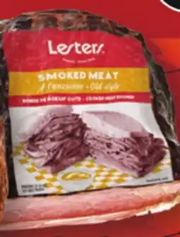 IGA LESTERS SMOKED BEEF offer