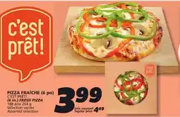 IGA C'EST PRÊT! FRESH PIZZA offer
