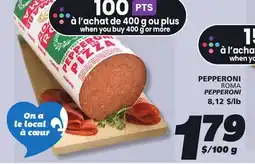 IGA ROMA PEPPERONI offer