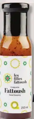 IGA LES FILLES FATTOUSH DRESSING offer