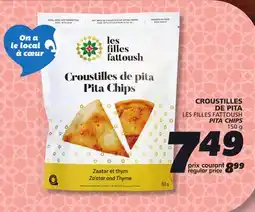 IGA LES FILLES FATTOUSH PITA CHIPS offer