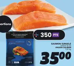 IGA VASCO & CO FROZEN SALMON offer