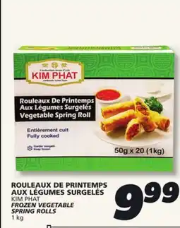 IGA KIM PHAT FROZEN VEGETABLE SPRING ROLLS offer