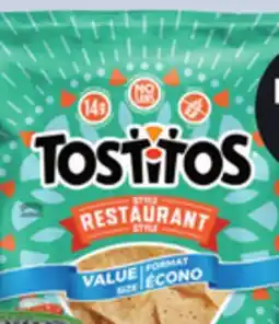 IGA TOSTITOS TORTILLA CHIPS offer