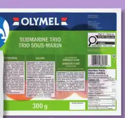 IGA OLYMEL SLICED DELI MEAT TRIO offer