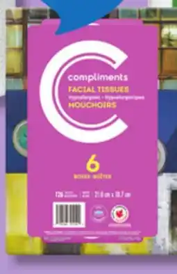 IGA COMPLIMENTS FACIAL TISSUES offer