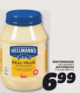 IGA HELLMANN'S MAYONNAISE offer