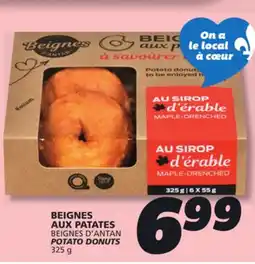 IGA BEIGNES D'ANTAN POTATO DONUTS offer