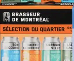 IGA BRASSEUR DE MONTRÉAL BEER offer